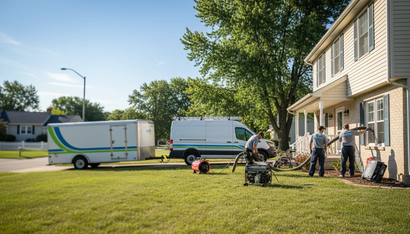 Flooded Basement Restoration And Cleanup With Repair in Kit Carson, CO near me